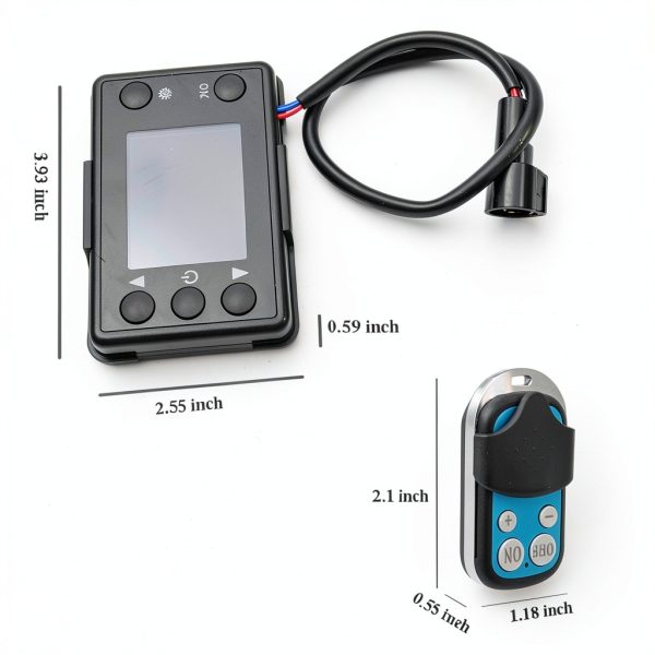 Leolarmen Diesel Heater Controller with LCD Display and Remote-2