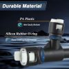 KPALAG HVAC Heater Inlet Tee Connector 2‑Pack Black/White EPDM Rubber-2