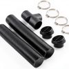 X AUTOHAUX Heater Duct Kit for Diesel Air Heaters 2KW-8KW Black-0