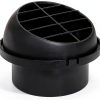 CYDZSW Air Vent Outlet-001 75mm Duct Heater Vent Rotatable 360 Degree-0