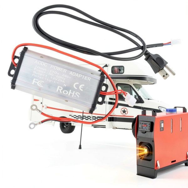 LZLUCKCOME Diesel Heater 12V 25A AC-DC Converter Model 02280-3