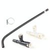 KPALAG HVAC Heater Inlet Tee Connector 2‑Pack Black/White EPDM Rubber-7
