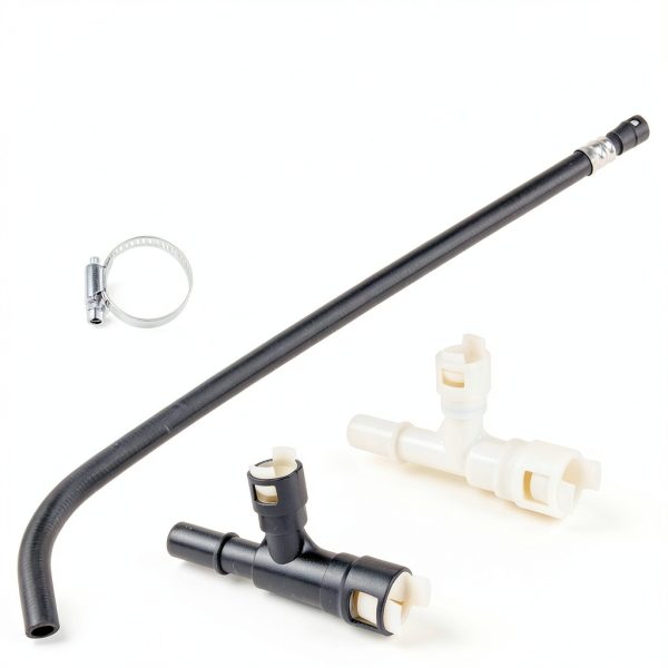 KPALAG HVAC Heater Inlet Tee Connector 2‑Pack Black/White EPDM Rubber-7