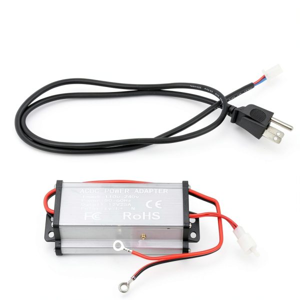 LZLUCKCOME Diesel Heater 12V 25A AC-DC Converter Model 02280-4