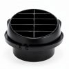 CYDZSW Air Vent Outlet-001 75mm Duct Heater Vent Rotatable 360 Degree-2
