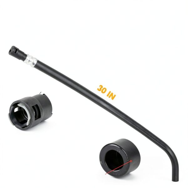 KPALAG HVAC Heater Inlet Tee Connector 2‑Pack Black/White EPDM Rubber-3