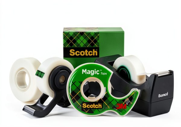 Scotch Magic Tape Invisible Transparent - 12 Rolls for Card Repair-6