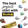 Scotch Magic Tape, Numerous Applications, Invisible, Engineered for Repairing, 1/2 x 750 Inches, 2 Dispensered Rolls-8