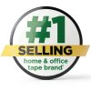 Scotch Magic Tape, Numerous Applications, Invisible, Engineered for Repairing, 1/2 x 750 Inches, 2 Dispensered Rolls-2