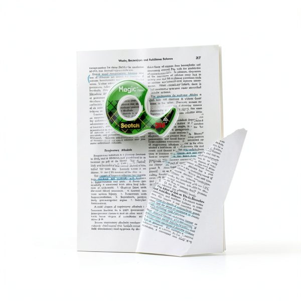 Scotch Magic Tape, Numerous Applications, Invisible, Engineered for Repairing, 1/2 x 750 Inches, 2 Dispensered Rolls-5