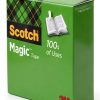 Scotch Magic Tape Invisible Transparent - 12 Rolls for Card Repair-9