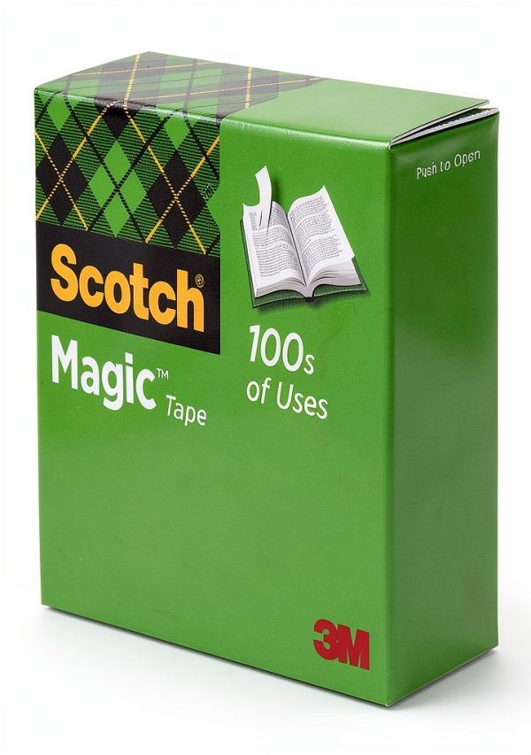 Scotch Magic Tape Invisible Transparent - 12 Rolls for Card Repair-9
