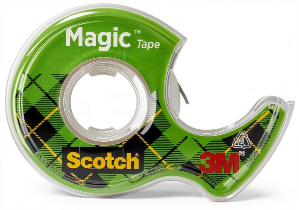 Scotch Magic Tape Invisible Transparent Tape 4 Rolls with Dispensers-9