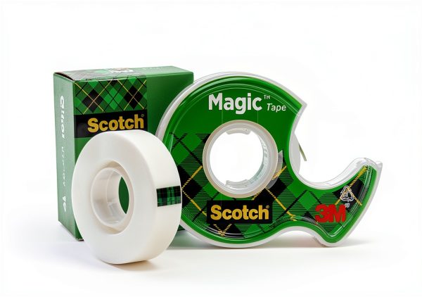Scotch Magic Tape Invisible Transparent Tape 4 Rolls with Dispensers-6