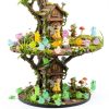 100pcs Mini Resin Animals Figures Glow in Dark for Fairy Garden Decor-3