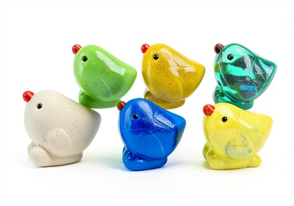 130pcs Luminous Mini Resin Animal Figurines Glow in Dark Fairy Garden-3