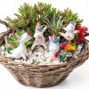 Mood Lab Miniature Unicorn Figurines Set - Funny Mini Statue Kit of 4 pcs - Unicorn Fairy Garden Accessories-8