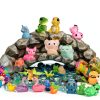 130pcs Luminous Mini Resin Animal Figurines Glow in Dark Fairy Garden-1