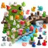 50Pcs Mini Resin Animals for Fairy Garden Decor, URSKYTOUS Tiny Animal-5