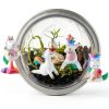 Mood Lab Miniature Unicorn Figurines Set - Funny Mini Statue Kit of 4 pcs - Unicorn Fairy Garden Accessories-6