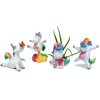 Mood Lab Miniature Unicorn Figurines Set - Funny Mini Statue Kit of 4 pcs - Unicorn Fairy Garden Accessories-5