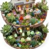 Tardigrade 100pcs Glow-in-Dark Mini Resin Animals for Garden Dollhouse-2