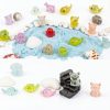 Mini Resin Animals Figures to Hide 200 pcs Tiny Resin Animals Glow in The Dark Variety Pack Bulk for Fish Tank Aquarium Fairy Garden Accessories Decorations-2