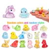 Mini Resin Animals Figures to Hide 200 pcs Tiny Resin Animals Glow in The Dark Variety Pack Bulk for Fish Tank Aquarium Fairy Garden Accessories Decorations-4